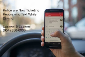 South Florida Accident Attorneys Distracted Driving