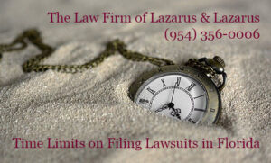 Florida Lawsuit Time Limits